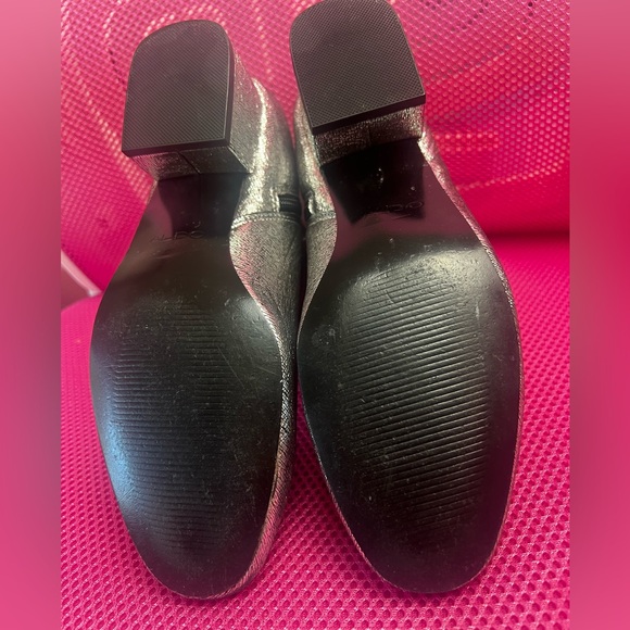 Statement Silver Booties - Picture 5 of 6